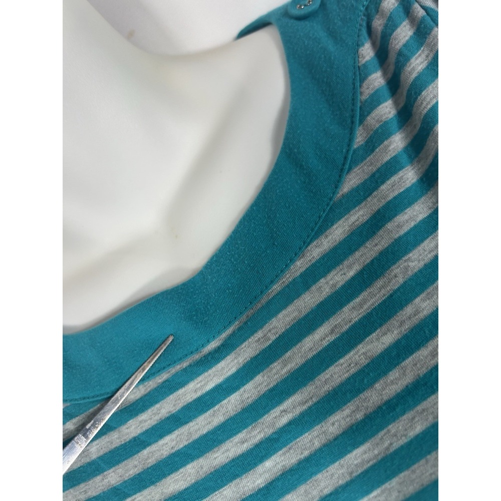 Hannah Striped‎ Knit Y2K Tunic Top Size M Preppy Fairy Grunge Alternative Indie - Picture 6 of 12